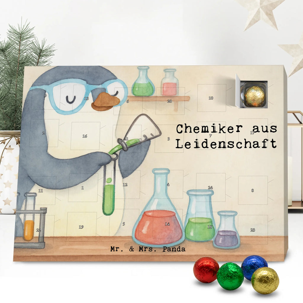 Chocolate advent calendar chemist Passion Design gift, promotion, anniversary, retirement, sayings, job start, gift idea, best, farewell gift, profession, passing exam
