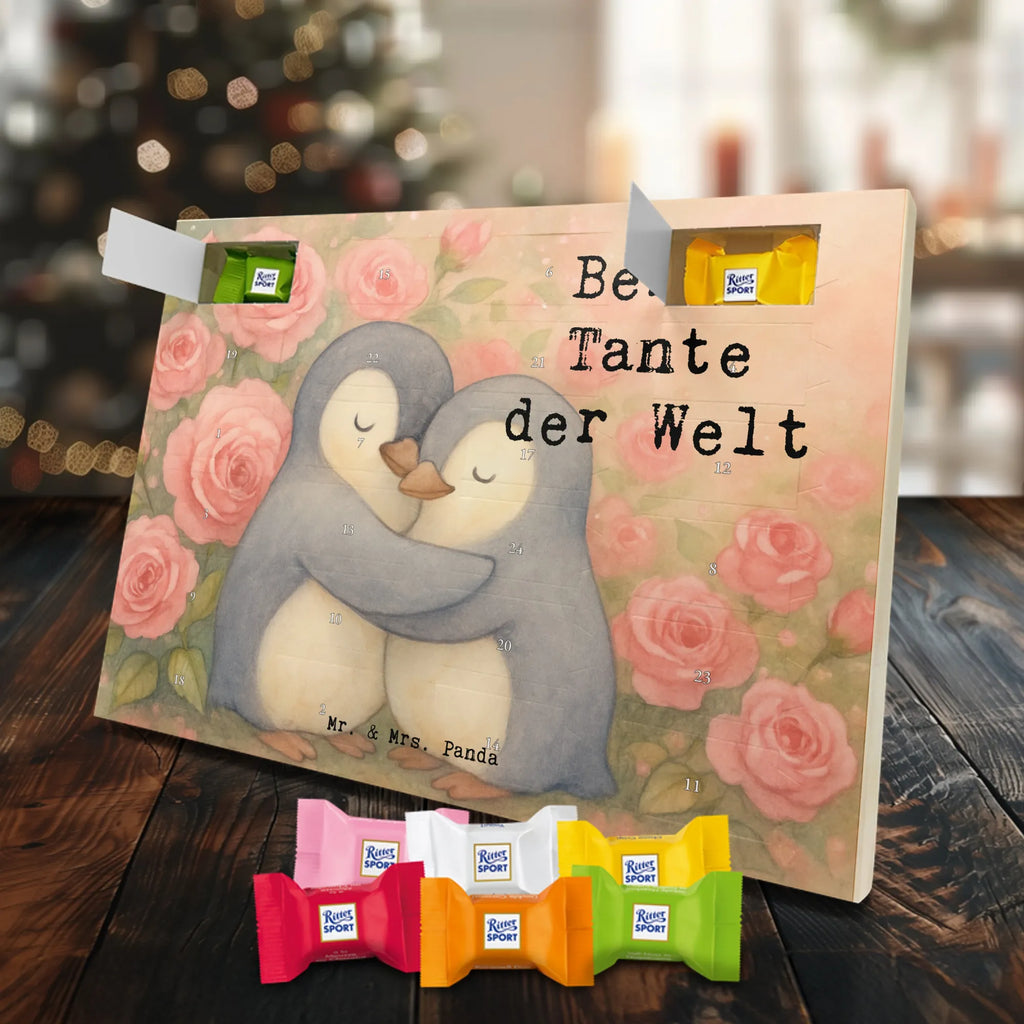 Chocolate advent calendar penguin best aunt in the world Design thank you, birthday, gift idea, birthday present, gift tip, make you happy, giving, for, gift, godmother, Aunt, nephew, godfather aunt, little thing, favorite aunt, niece, baptism, christening partner