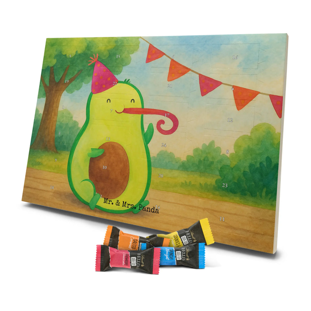 Chocolate advent calendar avocado Birthday Design vegetables