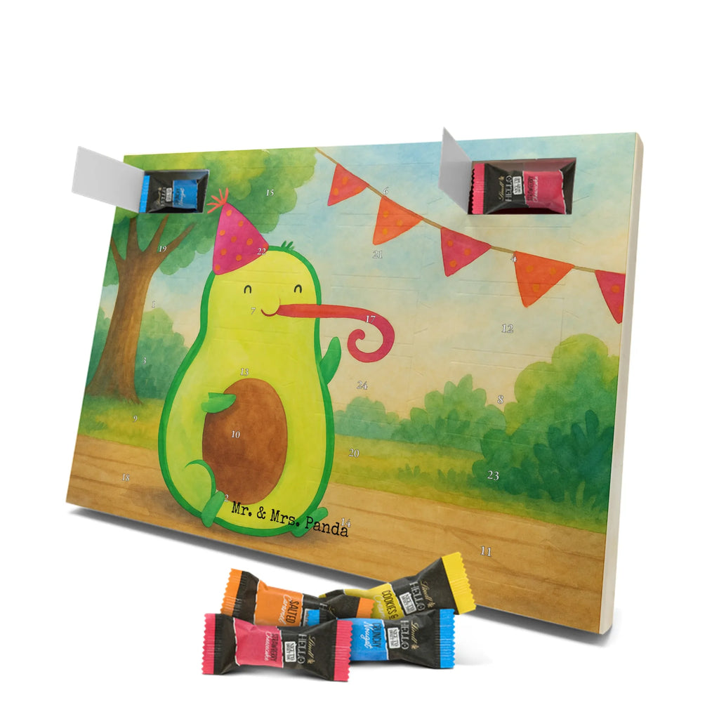 Chocolate advent calendar avocado Birthday Design vegetables
