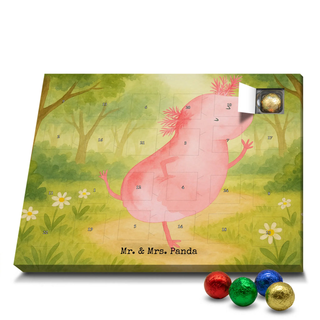 Chocolate advent calendar axolotl Dance Design Axelotl, marine animals, Mexican walking fish, salamander, girlfriend, stars, amphibians, tailfish, roof damage, best friend
