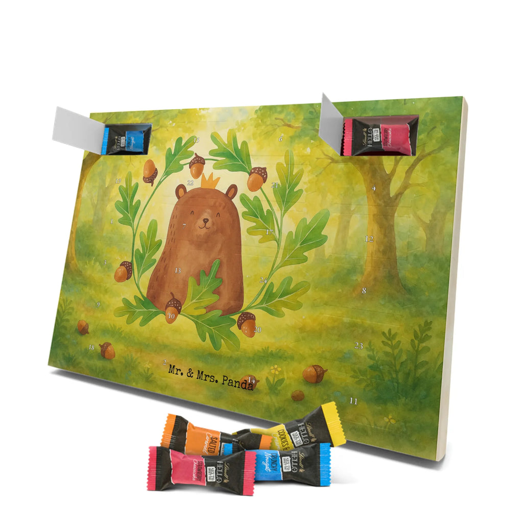 Chocolate advent calendar bear king Design teddy bear, cuddly toy, Father, best daddy, Father's Day, Daddy Bear, world best daddy