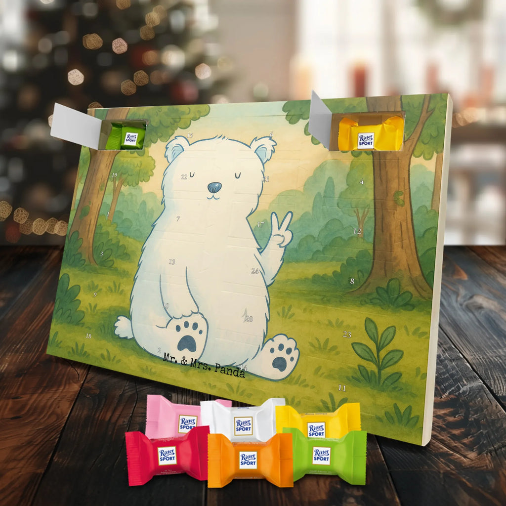 Chocolate advent calendar Icebear Lazy Design teddy bear, cuddly toy, office job, lazy, North Pole, work, relaxing, workplace, Polar bear