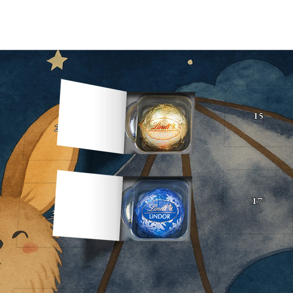 Chocolate advent calendar bat wing Design card, gift ideas, gifts, small animals, cute, cute animal motives, hand drawn, funny sayings, good mood, special gifts, animal lover