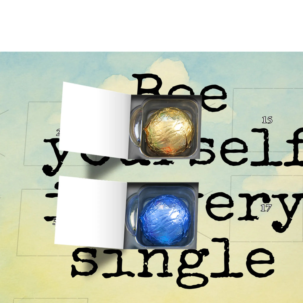 Chocolate advent calendar bee flower Design wasp, bumblebee