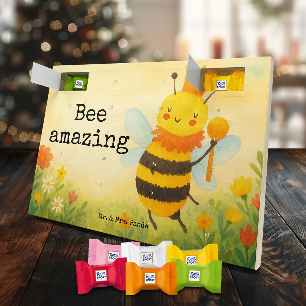 Chocolate advent calendar bee king Design wasp, bumblebee