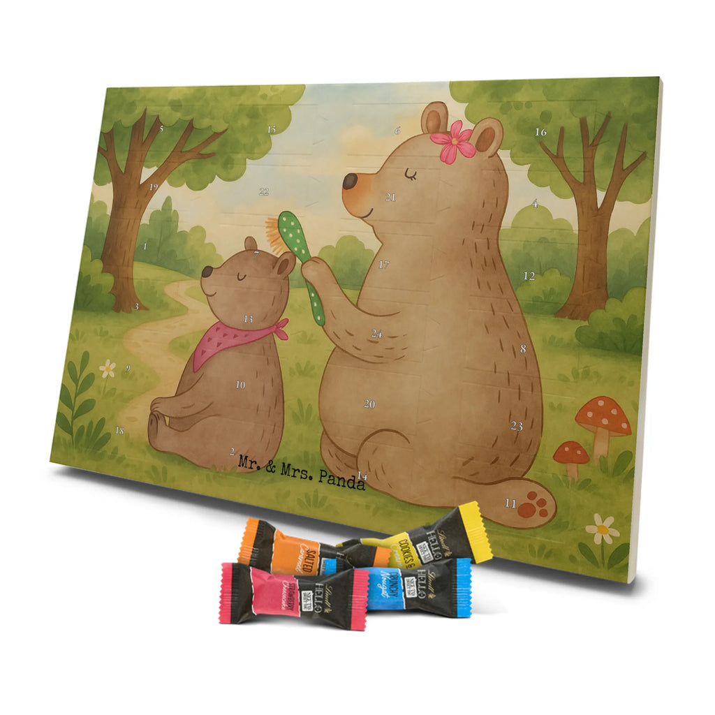 Chocolate advent calendar bear child Design Father's Day, Mother's Day, Gift