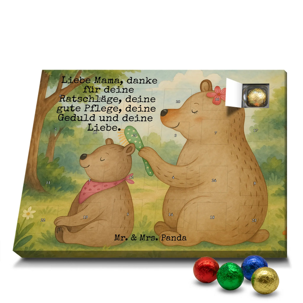 Chocolate advent calendar bear child Design Father's Day, Mother's Day, Gift