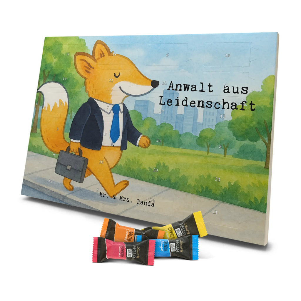 Chocolate advent calendar lawyer Passion Design gift, promotion, anniversary, retirement, sayings, job start, gift idea, best, farewell gift, profession, passing exam