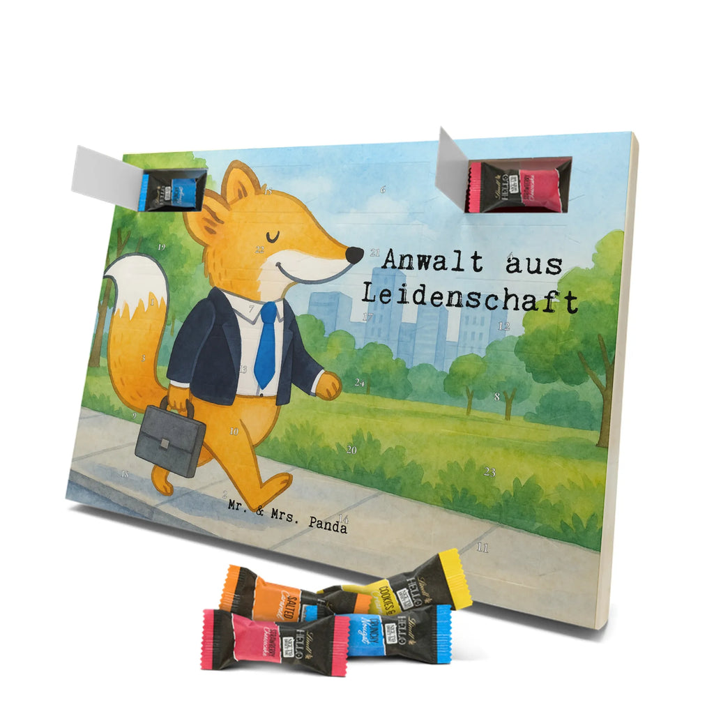 Chocolate advent calendar lawyer Passion Design gift, promotion, anniversary, retirement, sayings, job start, gift idea, best, farewell gift, profession, passing exam