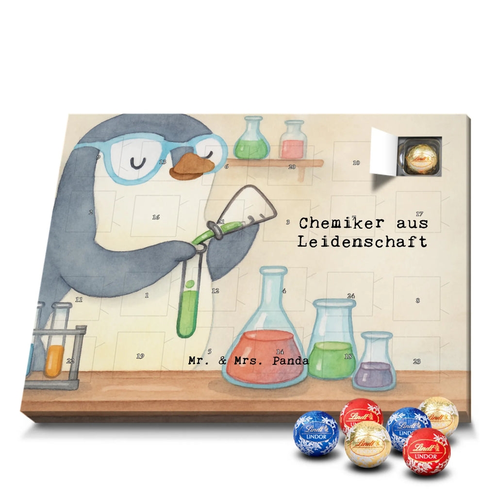 Chocolate advent calendar chemist Passion Design gift, promotion, anniversary, retirement, sayings, job start, gift idea, best, farewell gift, profession, passing exam
