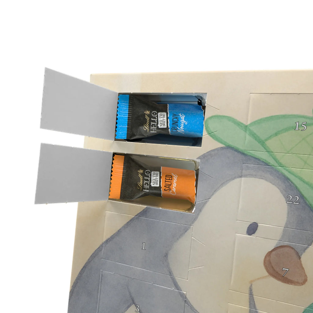 Chocolate advent calendar Detective passion Design gift, promotion, anniversary, retirement, sayings, job start, gift idea, best, farewell gift, profession, passing exam