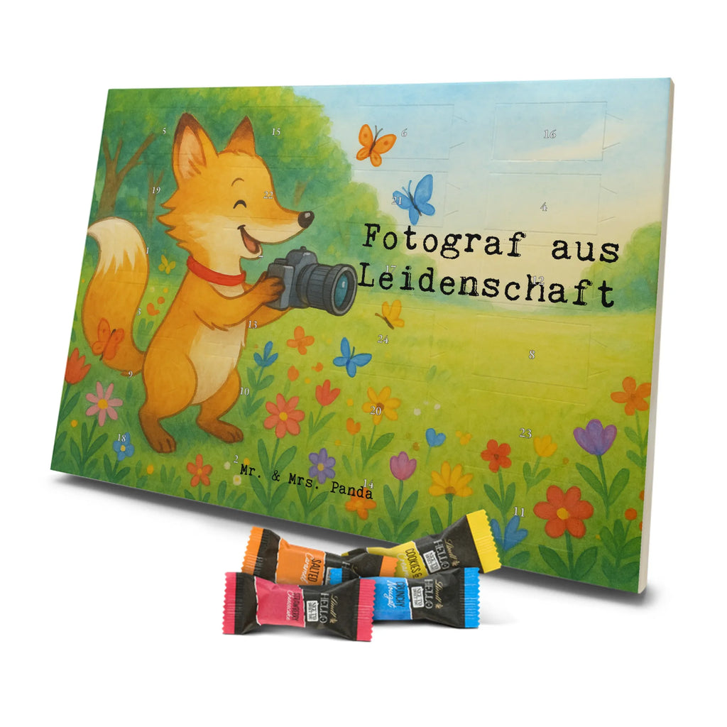 Chocolate advent calendar photographer passion Design gift, promotion, anniversary, retirement, sayings, job start, gift idea, best, farewell gift, profession, passing exam