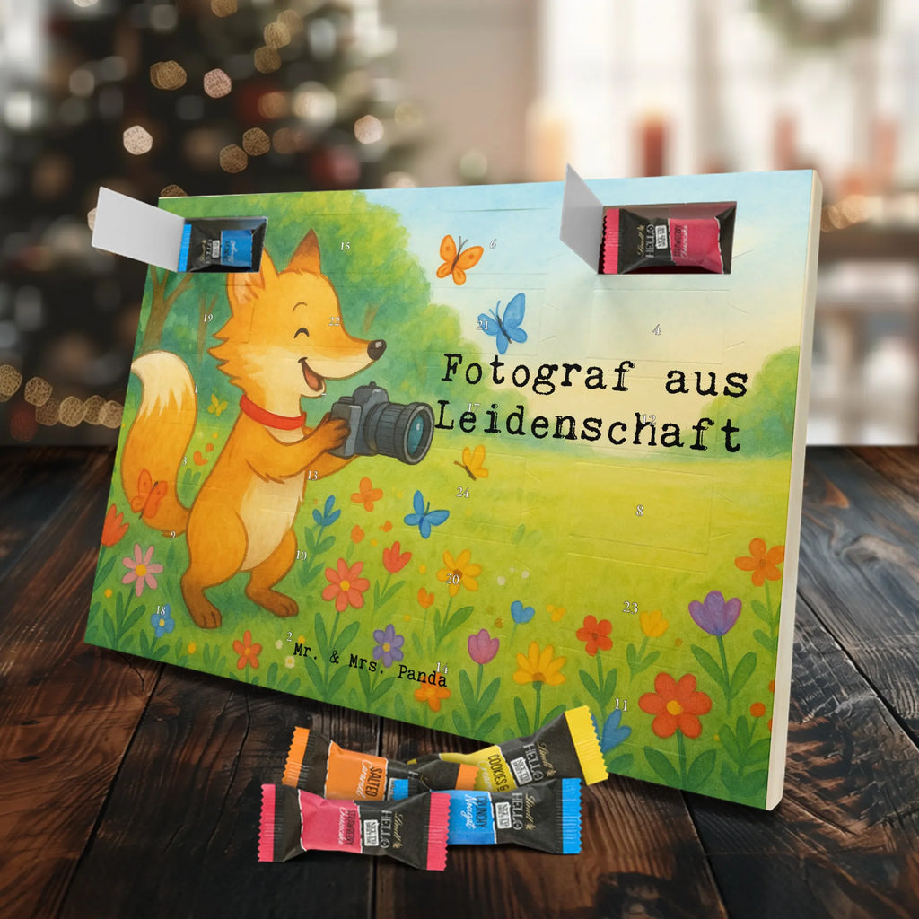 Chocolate advent calendar photographer passion Design gift, promotion, anniversary, retirement, sayings, job start, gift idea, best, farewell gift, profession, passing exam