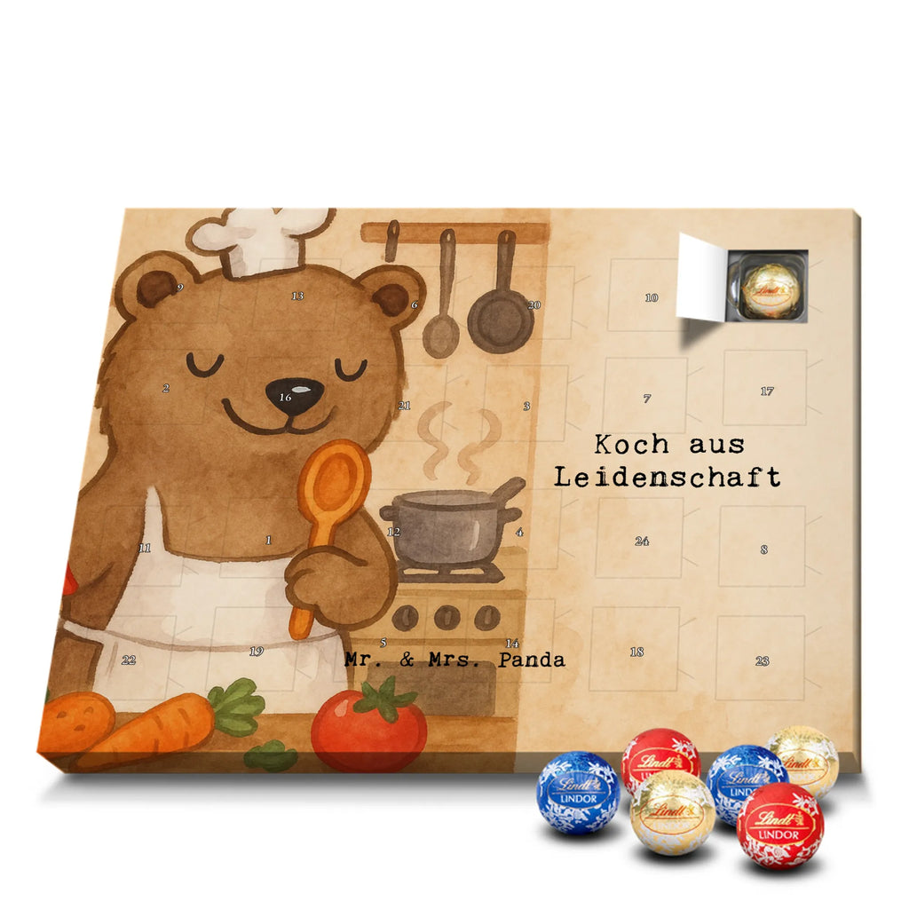 Chocolate advent calendar Cook Passion Design gift, promotion, anniversary, retirement, sayings, job start, gift idea, best, farewell gift, profession, passing exam