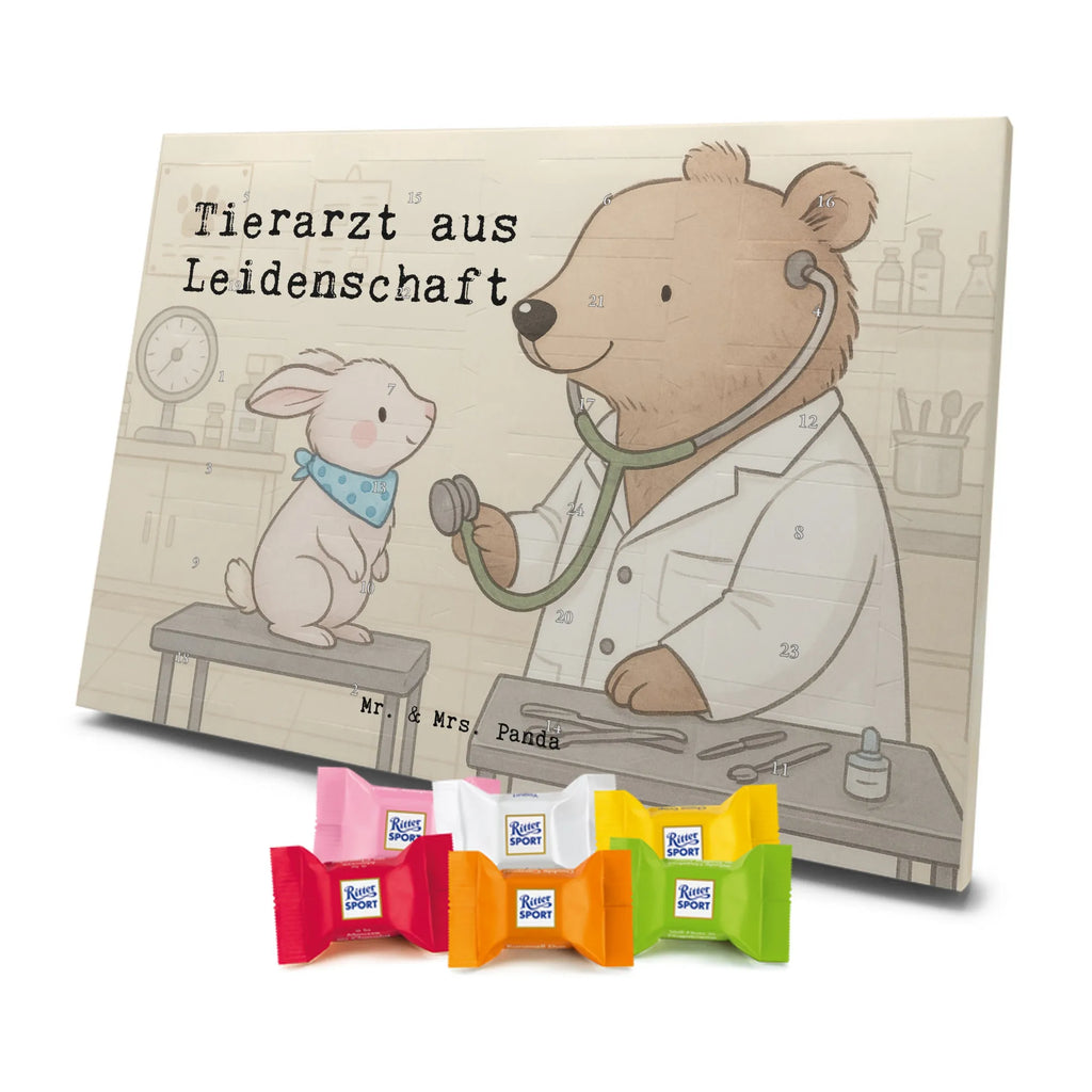 Chocolate advent calendar Veterinarian Passion Design gift, promotion, anniversary, retirement, sayings, job start, gift idea, best, farewell gift, profession, passing exam