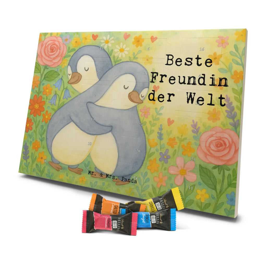 Chocolate advent calendar penguin Best girlfriend in the world Design thank you, birthday, gift idea, birthday present, gift tip, make you happy, giving, for, gift, best, Girlfriend, friendship. Dearest, girlfriends, wife, anniversary, best friend, saying