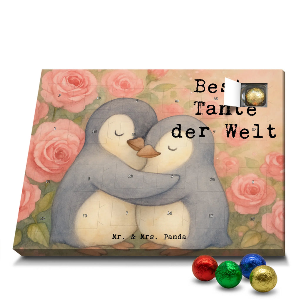 Chocolate advent calendar penguin best aunt in the world Design thank you, birthday, gift idea, birthday present, gift tip, make you happy, giving, for, gift, godmother, Aunt, nephew, godfather aunt, little thing, favorite aunt, niece, baptism, christening partner