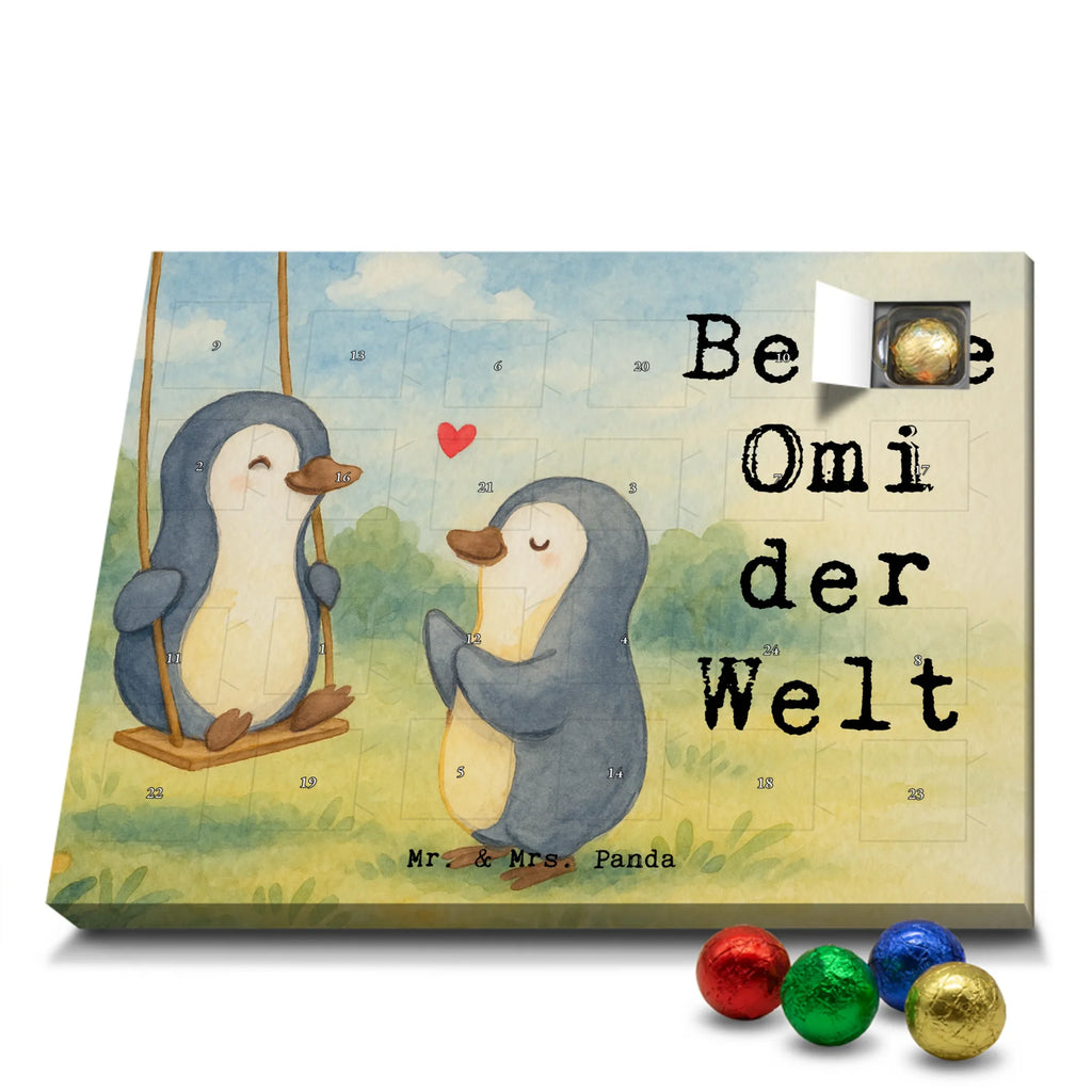 Chocolate advent calendar penguin Best grandma in the world Design thank you, birthday, gift idea, birthday present, gift tip, make you happy, giving, for, gift, grandpa, granddaughter, Grandmother, grandma, grandchild, best, grandson, little thing