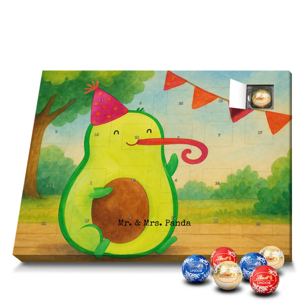 Chocolate advent calendar avocado Birthday Design vegetables