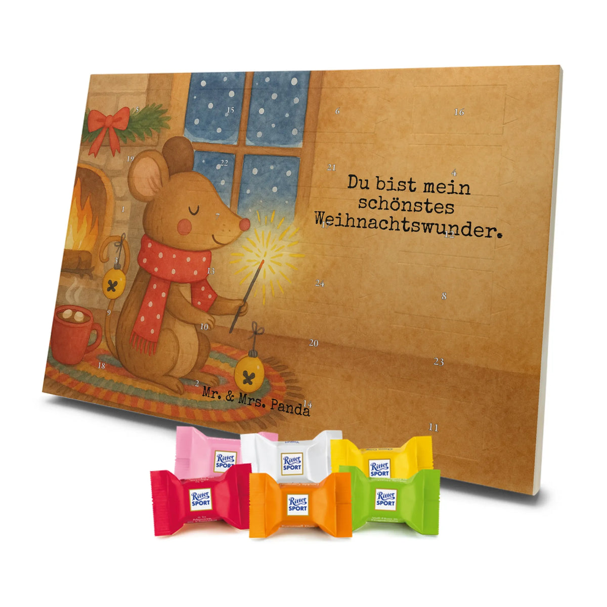 Chocolate advent calendar Mouse Christmas Design Christmas time, snow, christmas miracle, merry christmas, mouse, christmas greeting, christmas motive