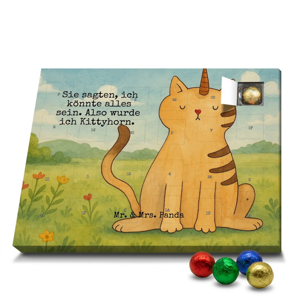 Chocolate advent calendar unicorn Cat Design cat gift, cat lover, Kitty, cat present, Kittycorn, Rainbow