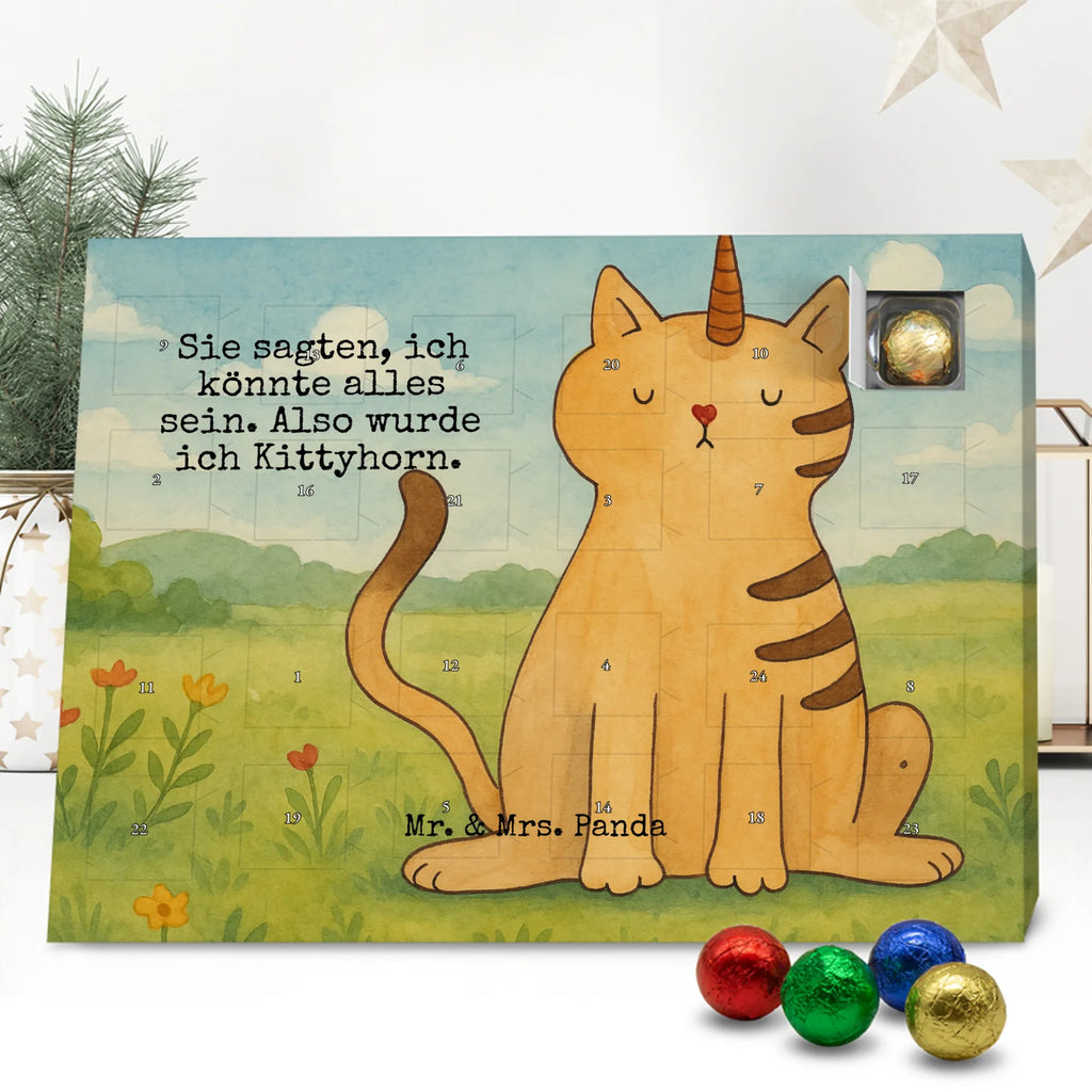 Chocolate advent calendar unicorn Cat Design cat gift, cat lover, Kitty, cat present, Kittycorn, Rainbow
