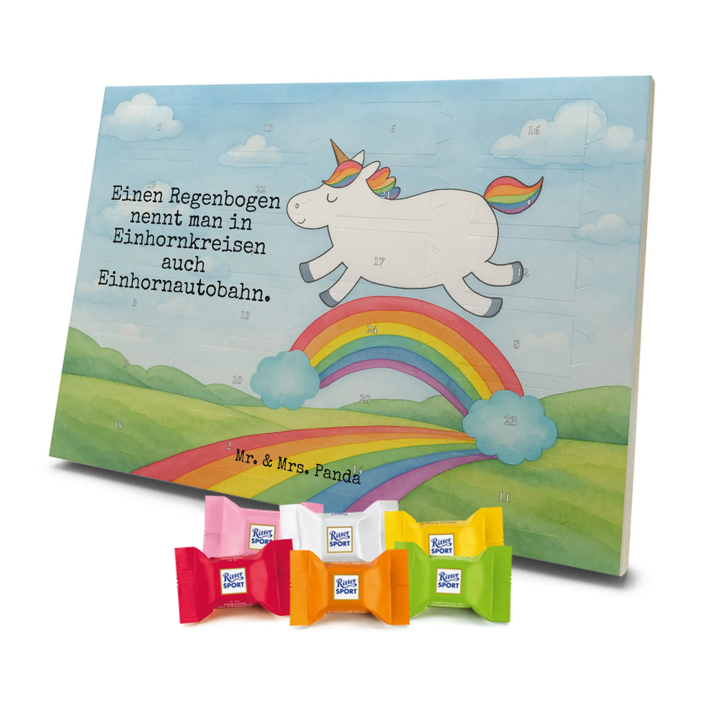 Chocolate advent calendar unicorn rainbow Design unicorn highway, rainbow, unicornpower, unicorn car, expressway, unicorn love, gift, birthday present