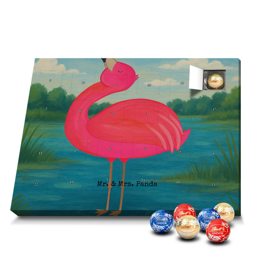 Chocolate advent calendar flamingo Proud Design children, gifts, gift idea, funny sayings, pink bird, bird of paradise, red, flamingo decoration, gift pink, adults, flamingo fans, vacation, unusual gifts in pink, pink gifts, girls gifts, small gifts, Caribbean feeling, self-love, proud, friend, best friend, joy, self-acceptance, daughter