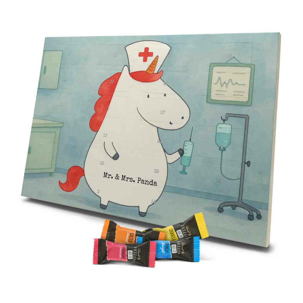Chocolate advent calendar unicorn Nurse Design doctor gift, nurse thank you, hospital, nurse gift