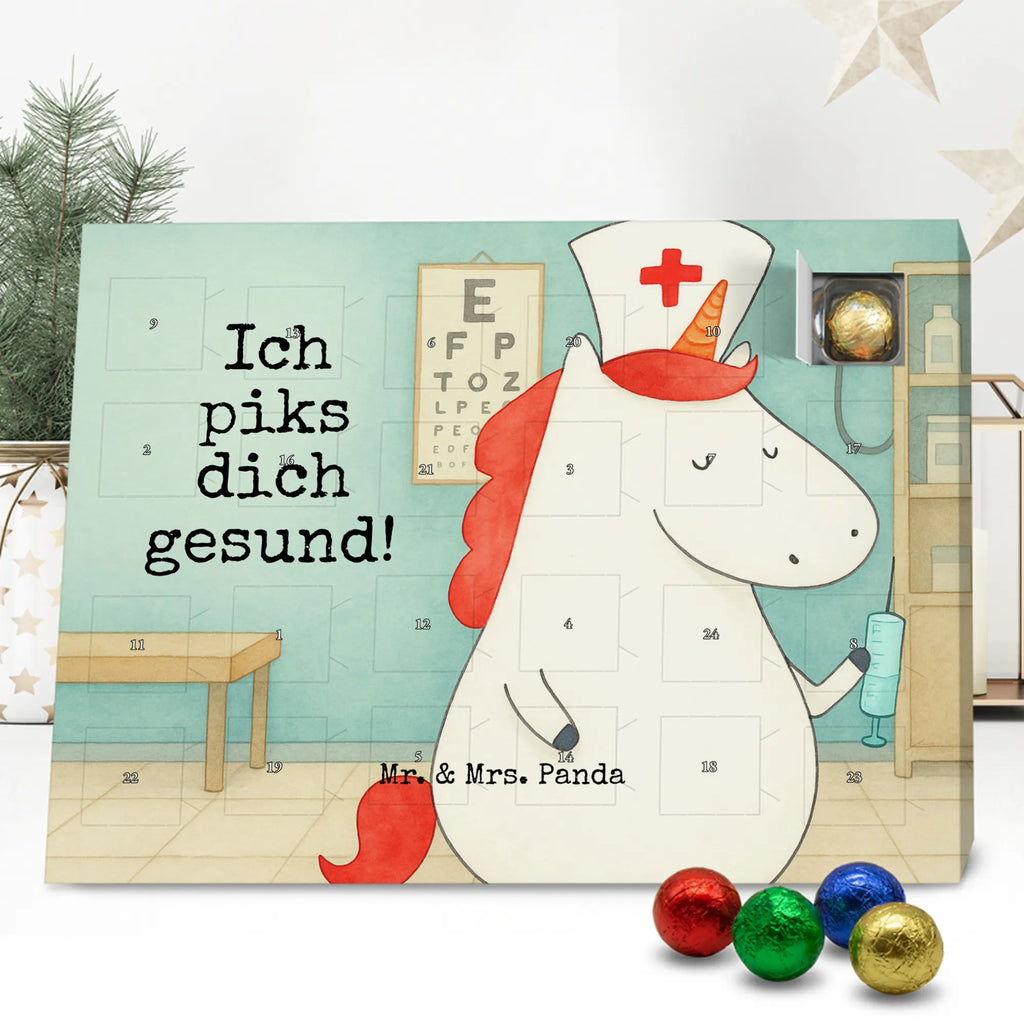 Chocolate advent calendar unicorn Nurse Design doctor gift, nurse thank you, hospital, nurse gift