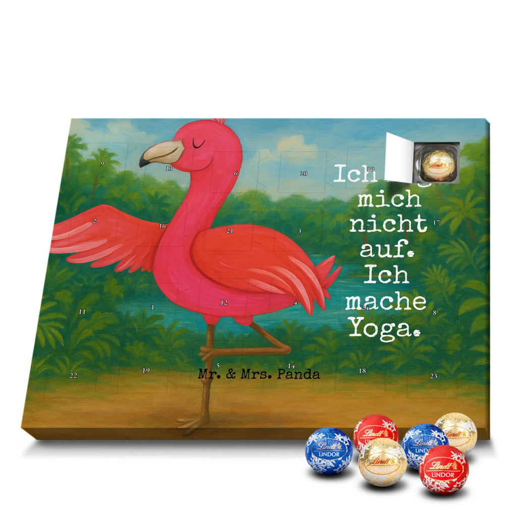 Chocolate advent calendar flamingo yoga Design children, gifts, gift idea, funny sayings, pink bird, bird of paradise, red, flamingo decoration, gift pink, adults, flamingo fans, vacation, unusual gifts in pink, pink gifts, girls gifts, small gifts, Caribbean feeling, relaxation, mindfulness, yoga exercise, bird, agitation, deep relaxation, anger