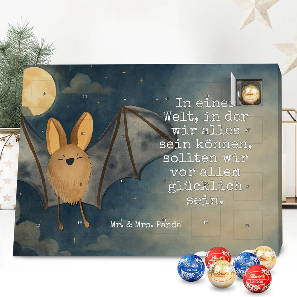 Chocolate advent calendar bat wing Design card, gift ideas, gifts, small animals, cute, cute animal motives, hand drawn, funny sayings, good mood, special gifts, animal lover