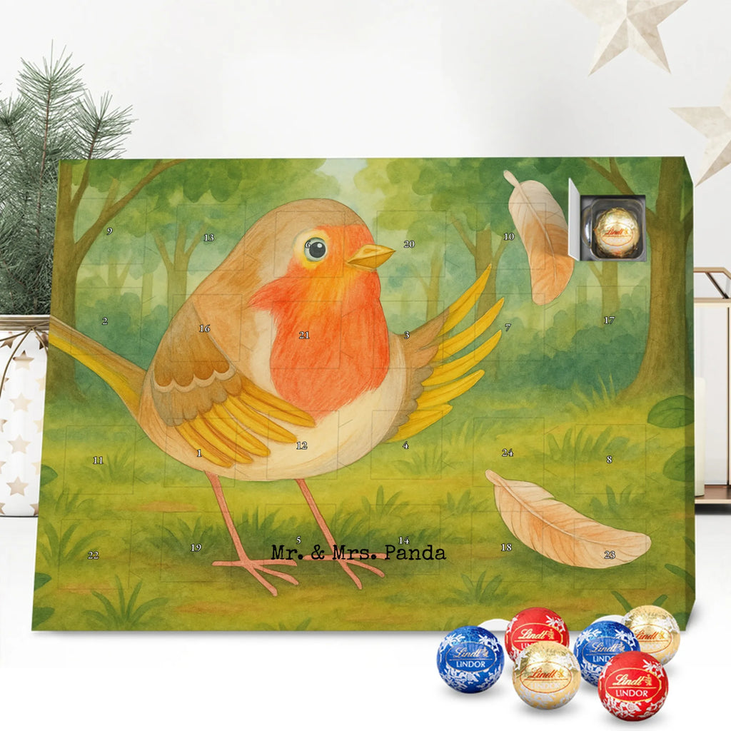 Chocolate advent calendar robin feathers Design card, gift ideas, gifts, small animals, cute, cute animal motives, hand drawn, funny sayings, good mood, special gifts, animal lover, bird, slogan courage, flying, motivation pictures, robin, motivation slogans, slogan motivation