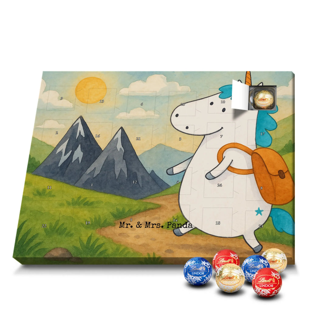 Chocolate advent calendar unicorn climber Design travel, world trip, mountaineer, adventure, mountains, adventurer, vacation, explorer, world traveler