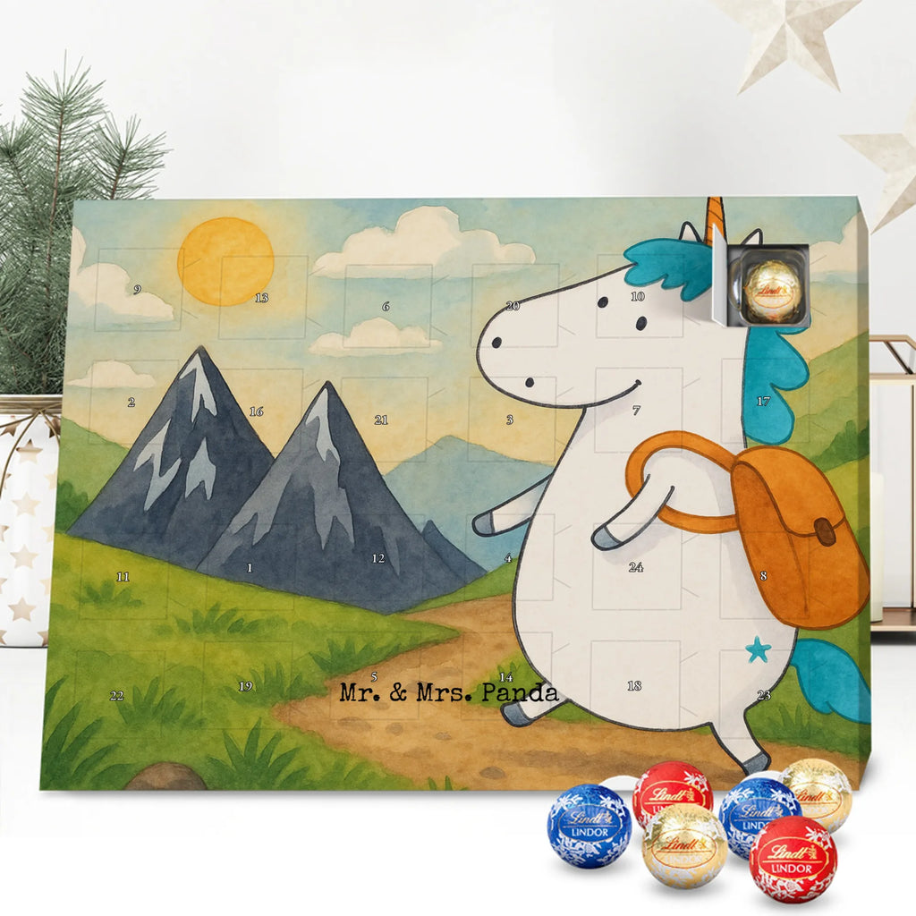 Chocolate advent calendar unicorn climber Design travel, world trip, mountaineer, adventure, mountains, adventurer, vacation, explorer, world traveler