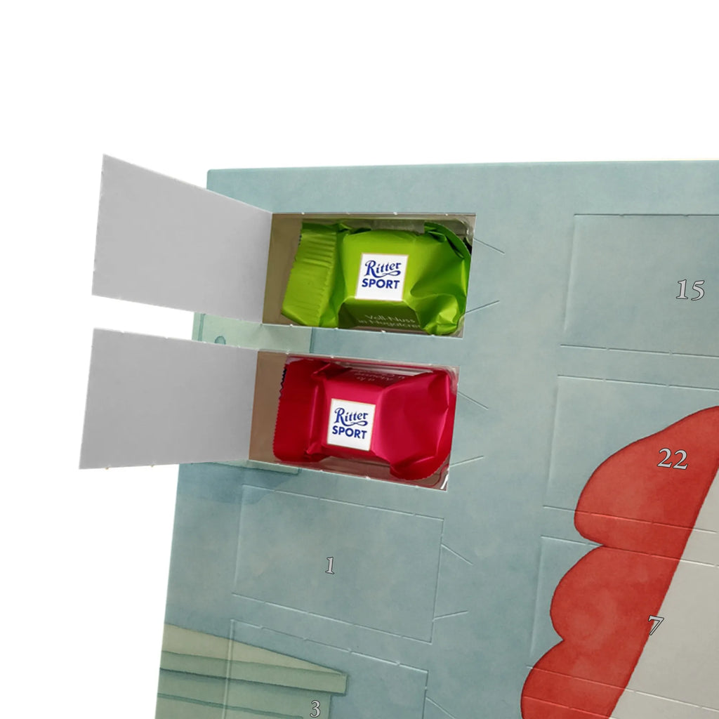 Chocolate advent calendar unicorn Nurse Design doctor gift, nurse thank you, hospital, nurse gift