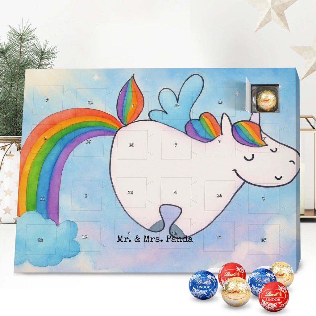 Chocolate advent calendar unicorn Pegasus Design saying fun, growing up, pegasus, playing, unicorn love, reality, rainbow