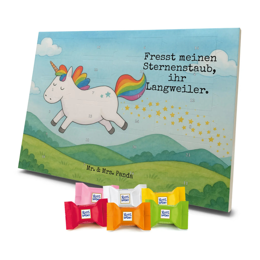 Chocolate advent calendar unicorn happy Design joy, cheerful, joy of life, fun