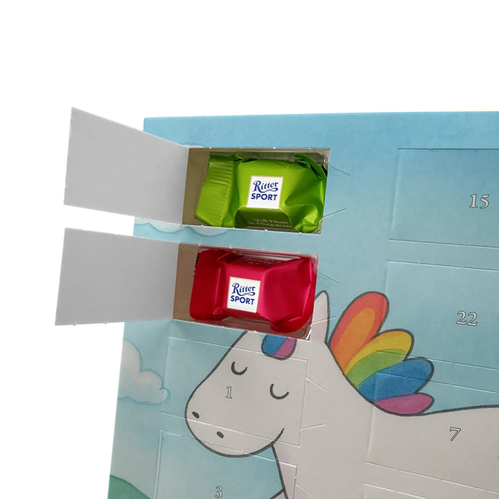 Chocolate advent calendar unicorn happy Design joy, cheerful, joy of life, fun