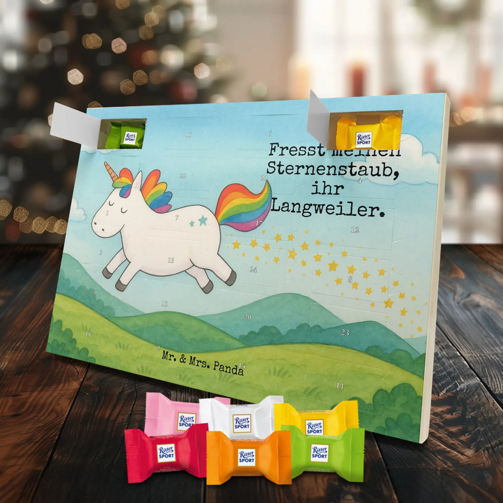 Chocolate advent calendar unicorn happy Design joy, cheerful, joy of life, fun
