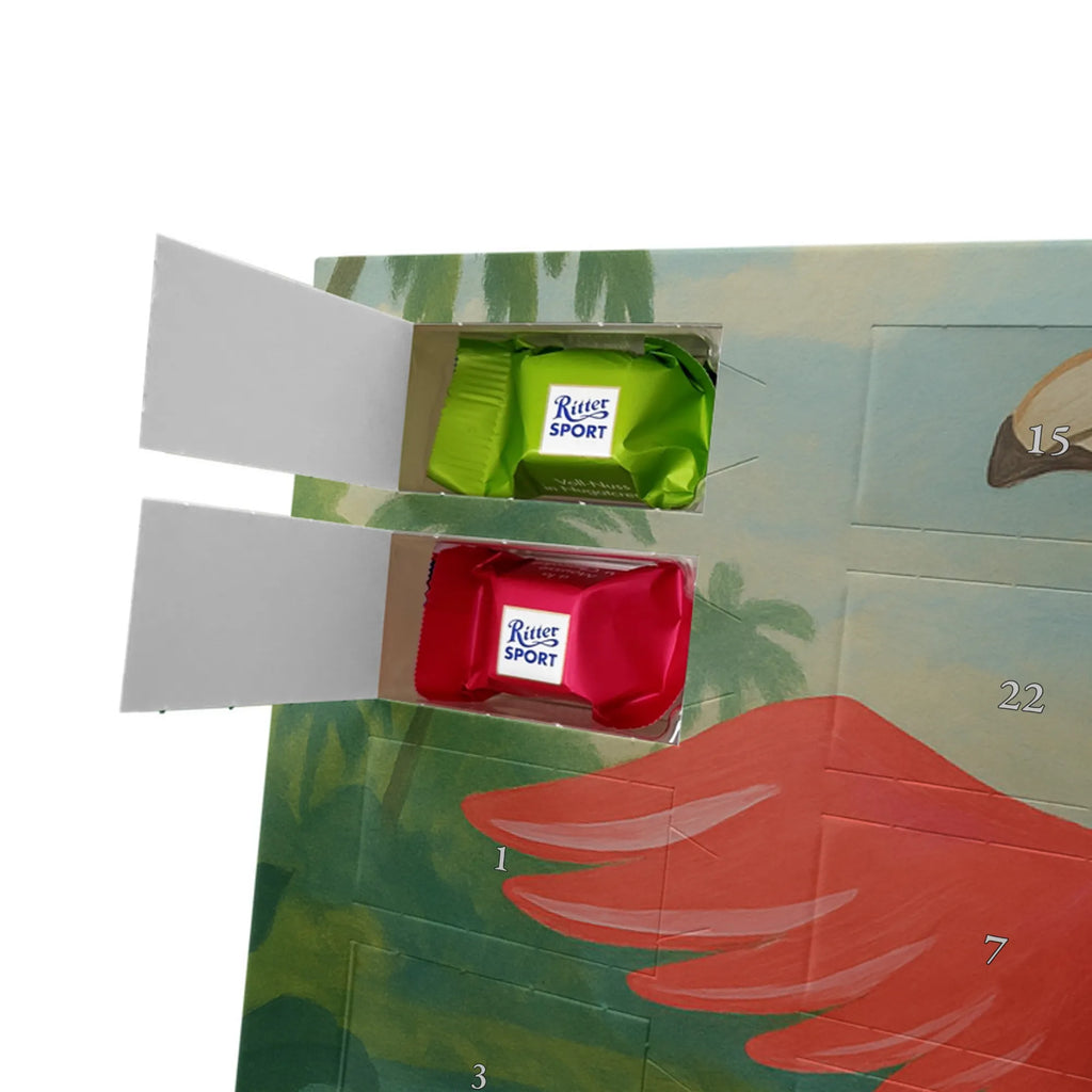 Chocolate advent calendar flamingo yoga Design children, gifts, gift idea, funny sayings, pink bird, bird of paradise, red, flamingo decoration, gift pink, adults, flamingo fans, vacation, unusual gifts in pink, pink gifts, girls gifts, small gifts, Caribbean feeling, relaxation, mindfulness, yoga exercise, bird, agitation, deep relaxation, anger