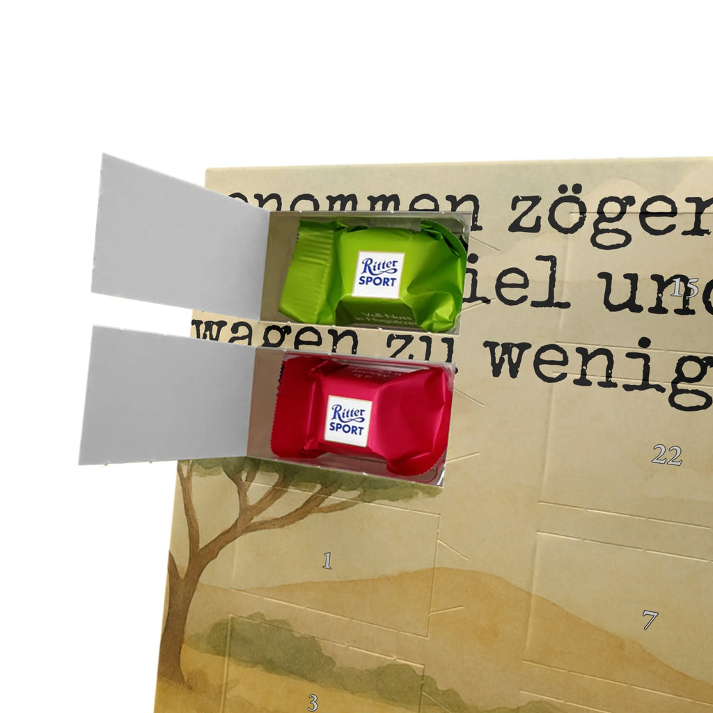 Chocolate advent calendar giraffe Satisfied Design Africa, Adventure