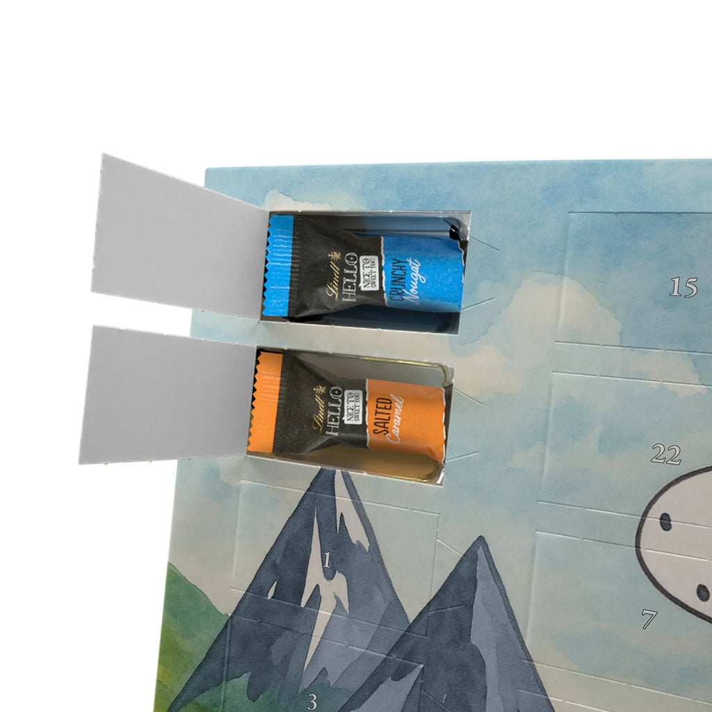 Chocolate advent calendar unicorn climber Design travel, world trip, mountaineer, adventure, mountains, adventurer, vacation, explorer, world traveler