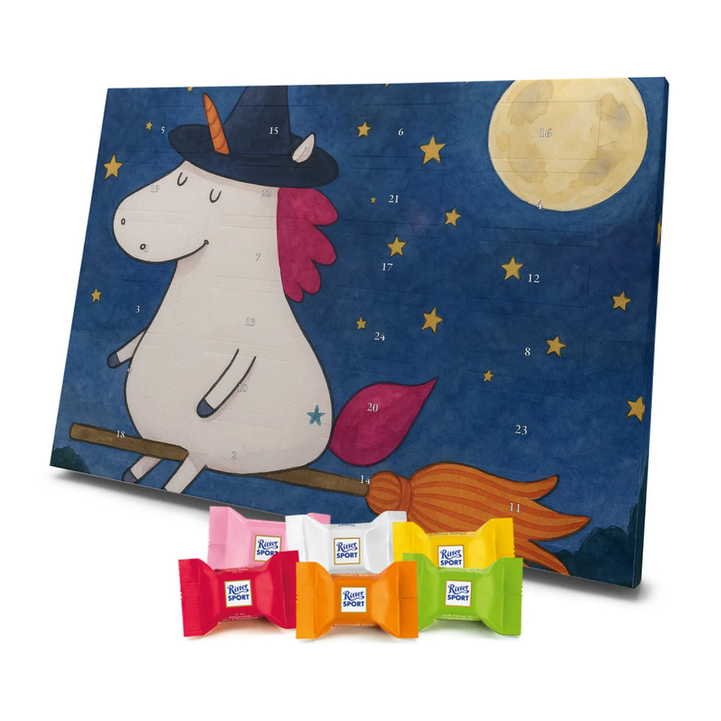 Chocolate advent calendar unicorn Witch Design wife gift, witch, mad, bitch, bad girl, girlfriend present, devil