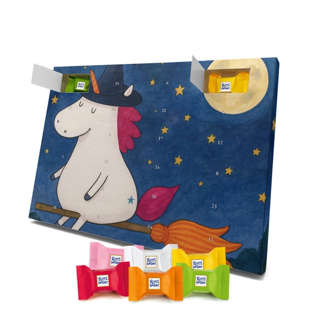 Chocolate advent calendar unicorn Witch Design wife gift, witch, mad, bitch, bad girl, girlfriend present, devil