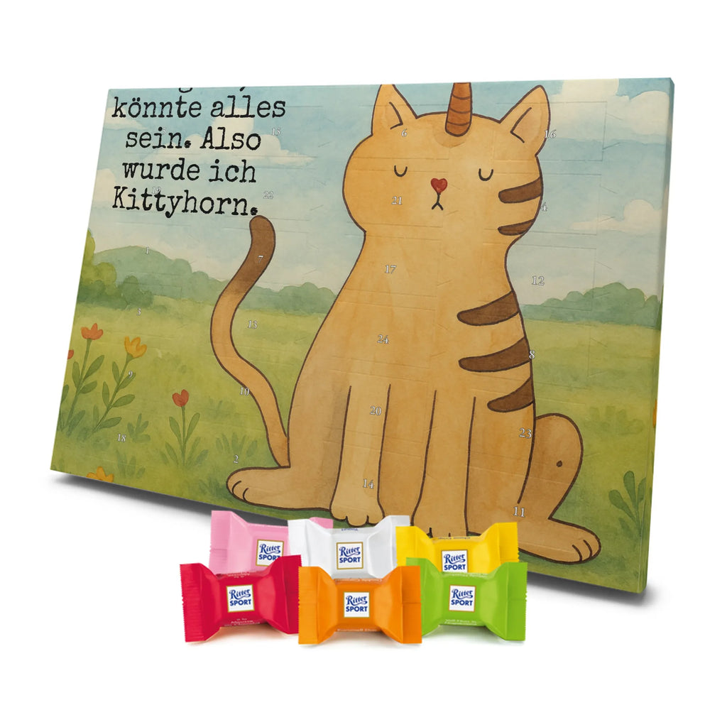 Chocolate advent calendar unicorn Cat Design cat gift, cat lover, Kitty, cat present, Kittycorn, Rainbow