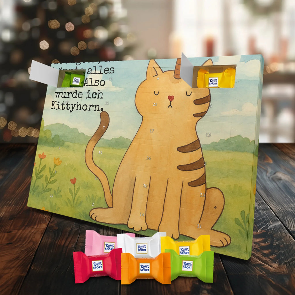 Chocolate advent calendar unicorn Cat Design cat gift, cat lover, Kitty, cat present, Kittycorn, Rainbow