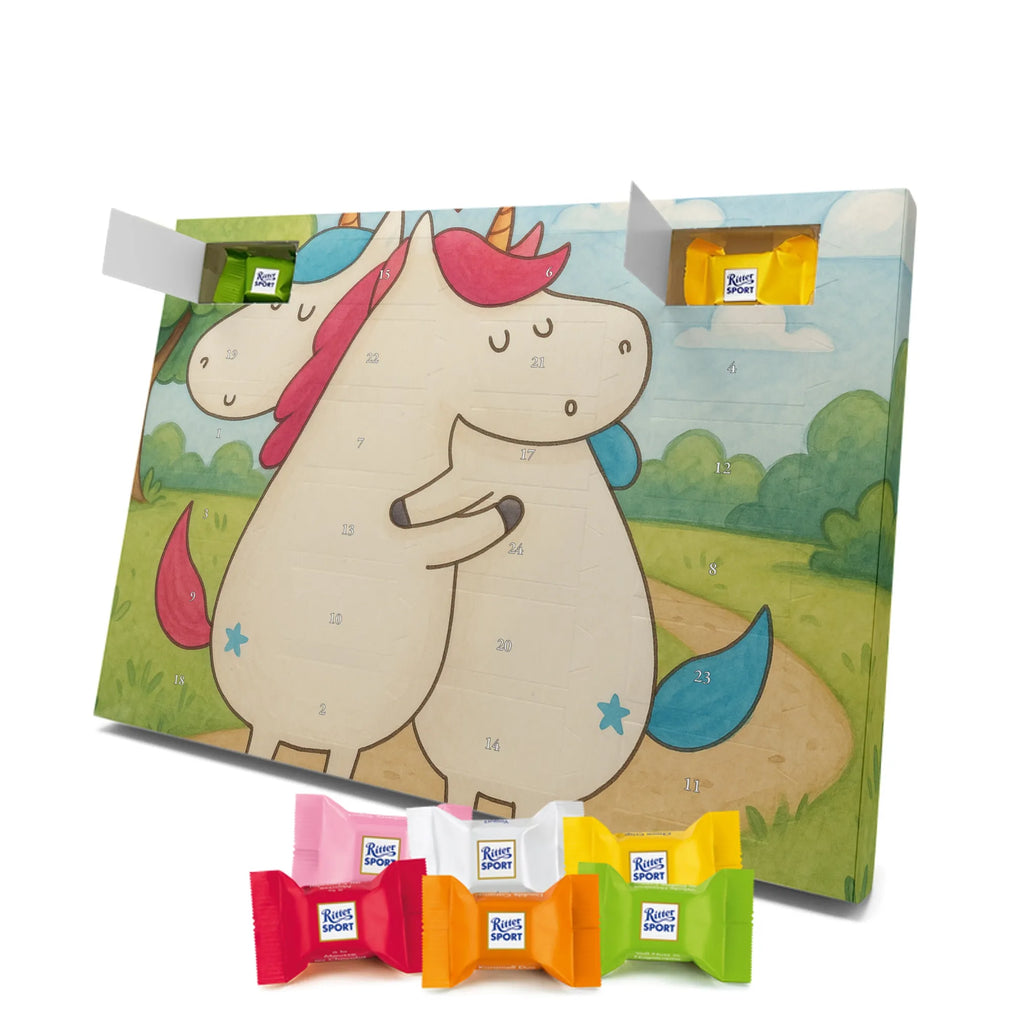 Chocolate advent calendar unicorn communication Design present, marriage, gift, witty, saying, valentine's day, Thank you