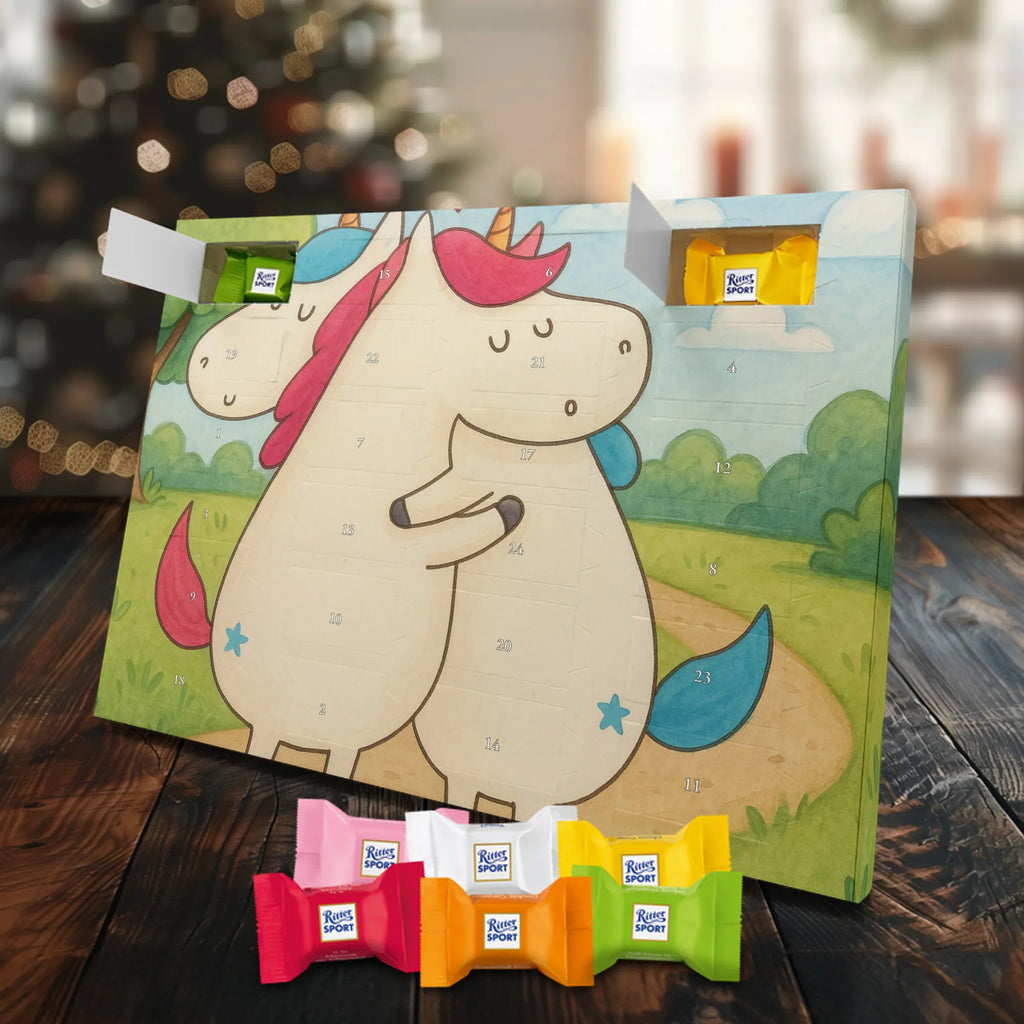 Chocolate advent calendar unicorn communication Design present, marriage, gift, witty, saying, valentine's day, Thank you